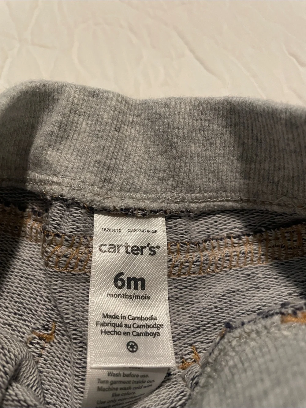 Carters soft navy